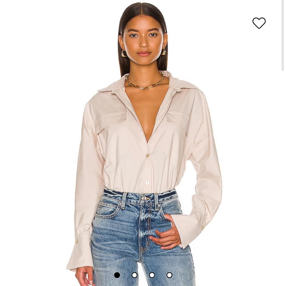 NWT! Camila Coelho “Kristiana Oversized Shirt”